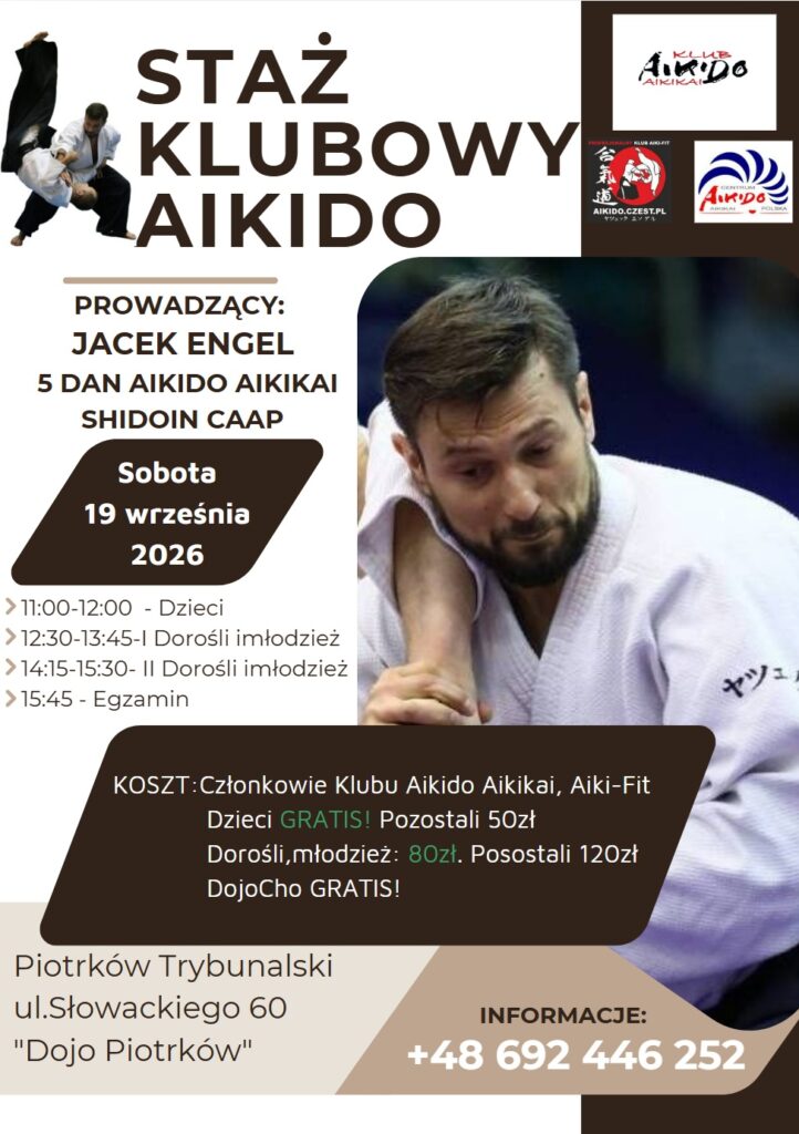 staz z Jacek Engel 5dan sensei w PT 19092026